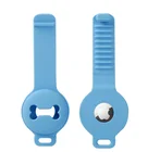Portable Silicone Dog Cat Pet Collar Protector Tracker Cover Protective Case For Airtag