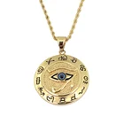 Pendants Custom Hip Hop Eye Of Horus Pendants Wholesale