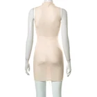 Summer Women's Dress CuteNOVA Summer Women's Irregular Lace Mesh Perspective Sexy Outfit Fashion Dress