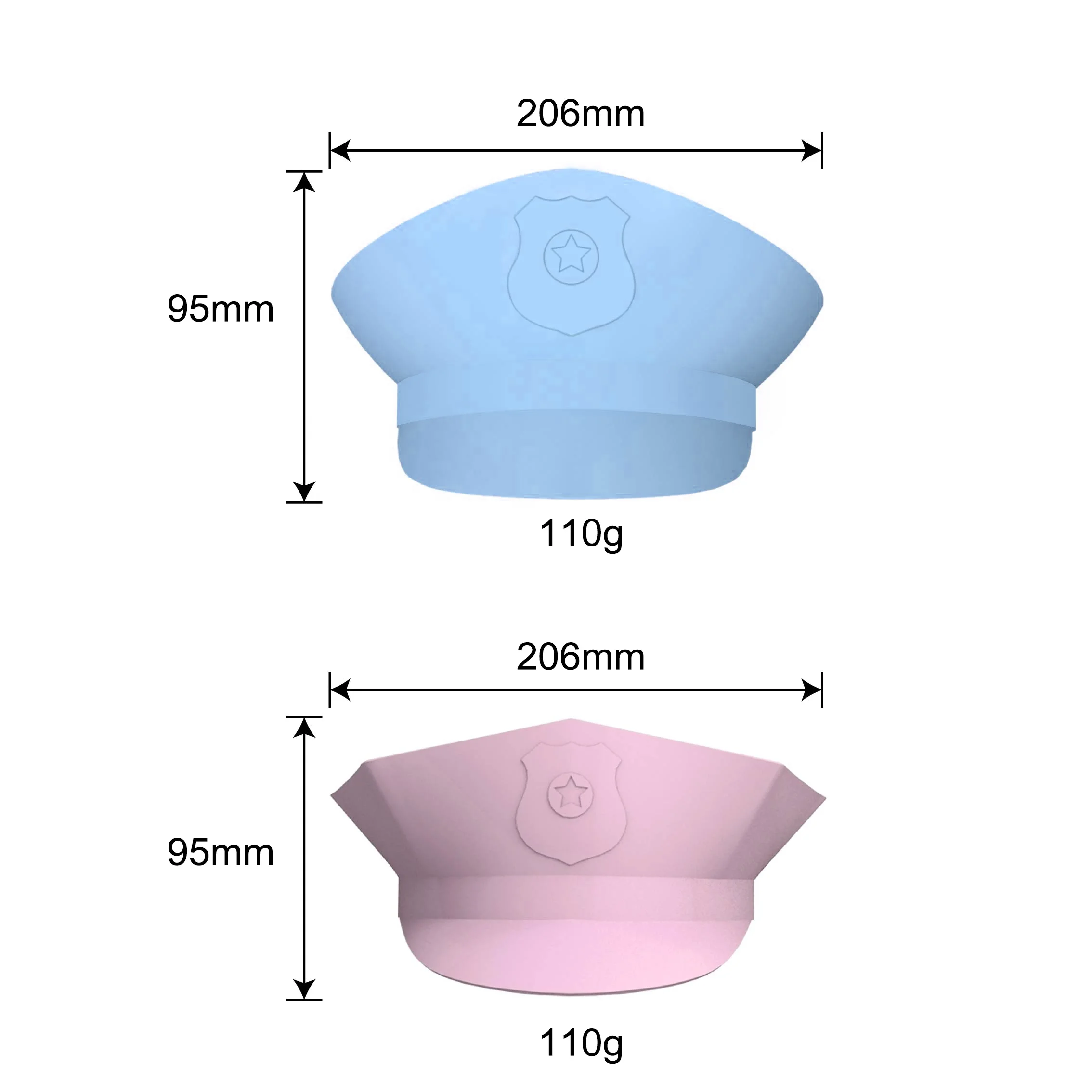 Ecofriendly Adjustable Soft Baby Bathing Shampoo Shower Protection Hat Kids Ear Shower Cap Baby Shower Cap for Toddler