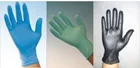 Gloves Nitrile Gloves ASTM D5250 Disposable Safety Blue Pvc Nitrile Blend Examination Working Powder Free Gloves