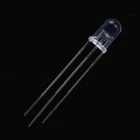 Led Red Led 5MM Three-legged Two-color Led Lamp Beads Transparent Foggy Red Green Red Blue Red And Yellow