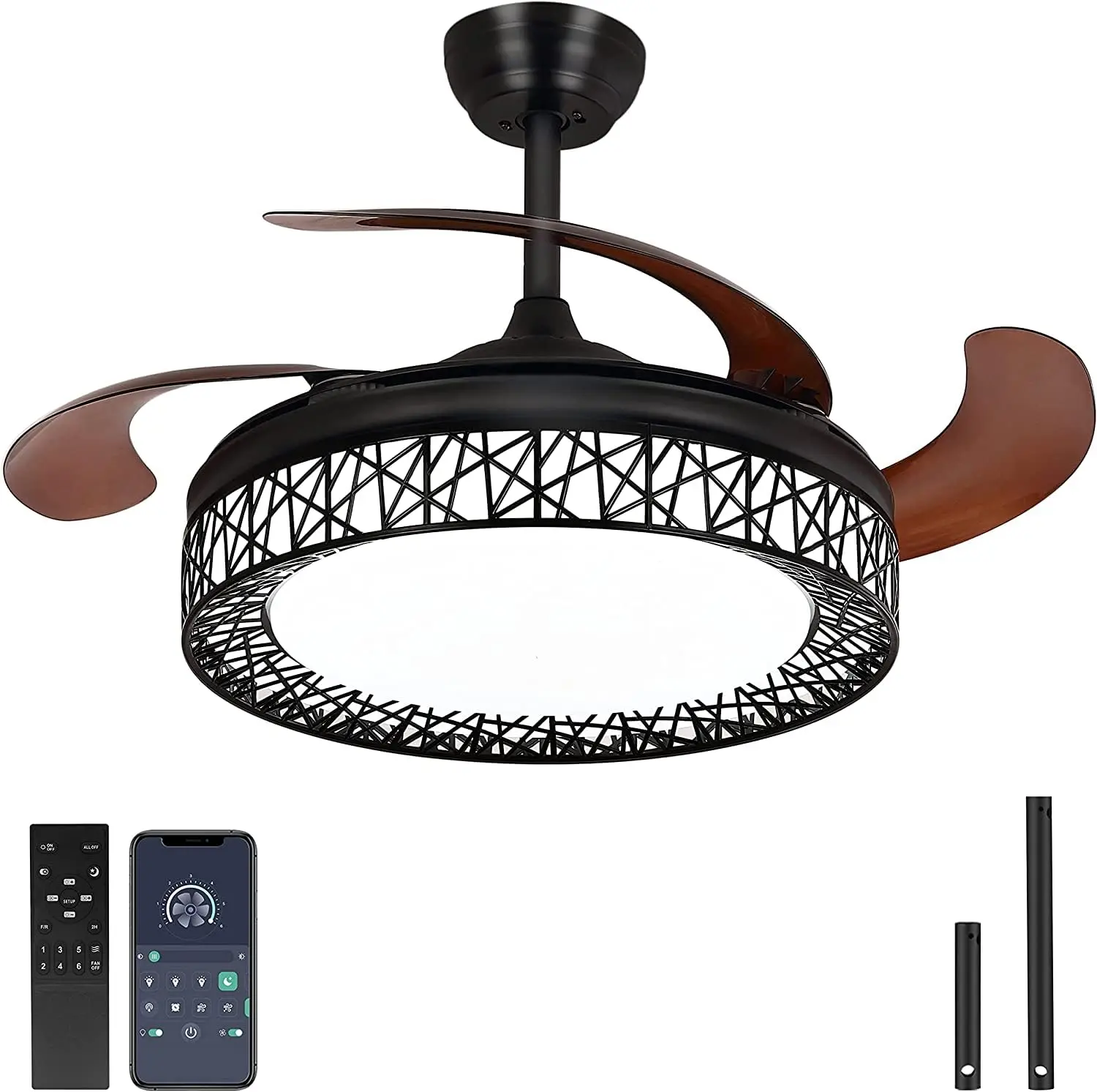 Ceiling Fan, 42'', ZY1122 - detail 4