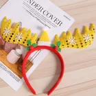 Ornament Xmas Reindeer Headband Hair Ornament
