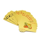 Poker Cards Custom Made Gold Stamp Foil Paper/Plastic PVC Poker Playing Cards
