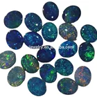 Black Shapes Gemstones Natural Ethiopian Black Opal Mix Shapes Cabochon Loose Gemstones
