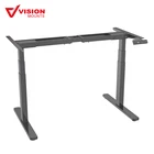 Study Electric Electric Electric Sit Stand Desk Dual Motor 3 Stage Height Adjustable Study Table Sit Stand Electric Lifting Office Desk VM-HED102A3