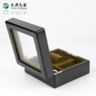 Finish Watch Carbon Fiber High Glossy Finish Wooden Man's Jewelry Watch Box