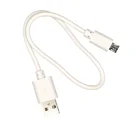 White Usb Charging Cable 0.3m White Micro USB Charging And Data Cable