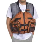 Waistcoat Wholesale Price Custom Multi Pocket Fishing Vests Jacket Waistcoat Breathable For Fishing