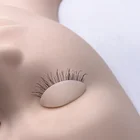 Model New Silicone Mannequin Head With Replaceable Eyes Training Makeup Model Head