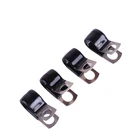 Clip Stainless Steel PVC Coated P Type Cable Clip