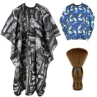 Cape Salon Capes Wholesale Professional Black Hairdressing Cape Hair Cutting Cloth Barber Salon Capes