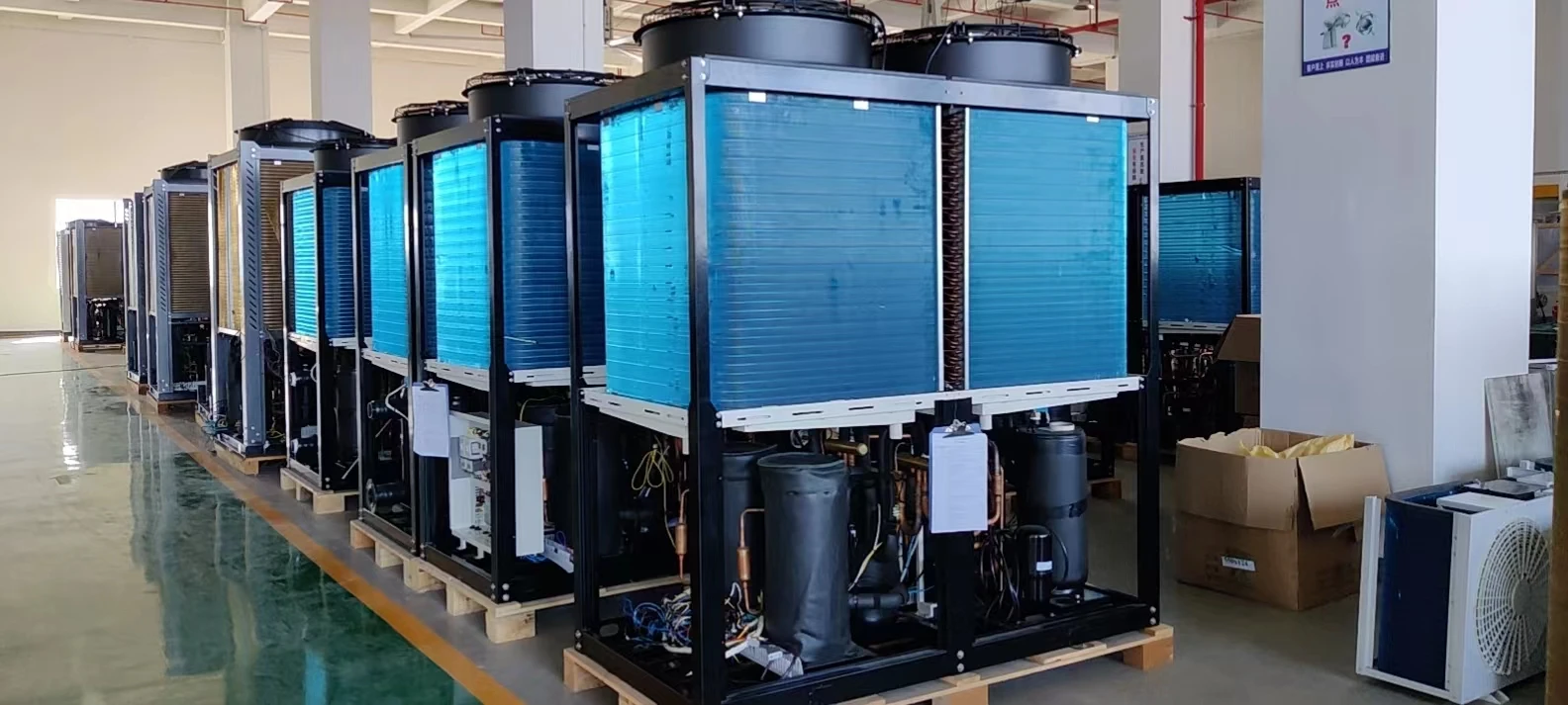 Air Source Heat Pump, 35C, 55C, EVI, 10KW - detail 42