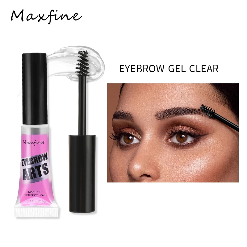 Wild Eyebrow Gel Soap Waterproof Eyebrow Styling Wax Makeup Quick-drying Lasting Brow Gel Setting Natural Transparent Stereo