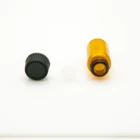 Oil High Quality 1ml2ml3ml Brown Glass Essential Oil Sub-bottle With Internal Stopper Cosmetic Bottle