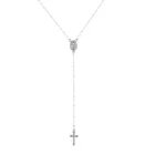 Cross Necklace New Vintage Gold Charm Christian Cross Bohemia Religious Rosary Pendant Necklace For Women