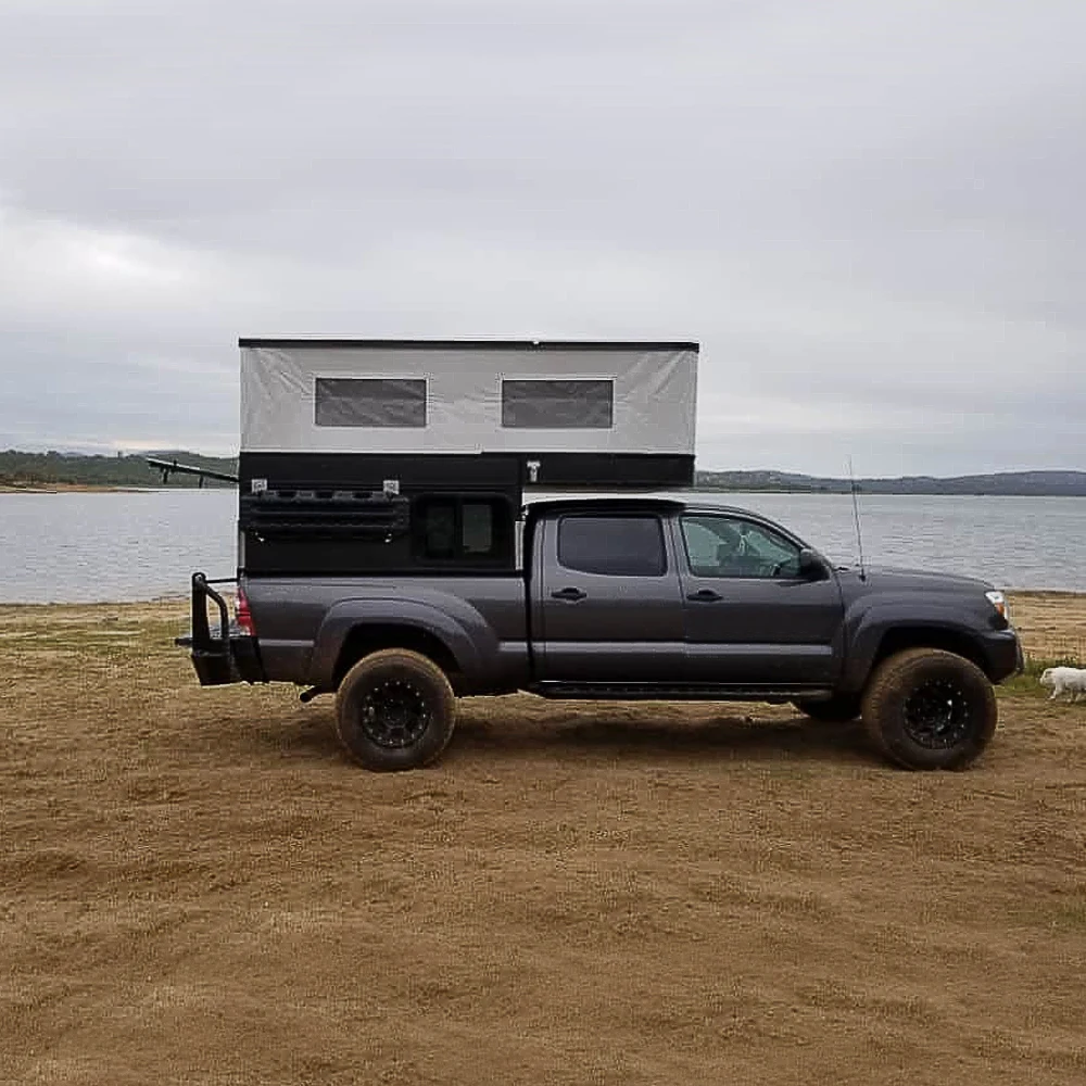 4 People Family Aluminum Camping Pickup Truck Camper Buy Pickup Truck