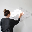 Led Light Night Led DIY Honeycomb LED Quantum Light Touch Night Lamp Modular Hexagonal Wall Lamp