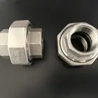 Union 2 Inch Stainless Steel Union Pipe Fitting SW 3000LB SS316L ASME B16.11 Forged Steel Union