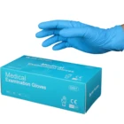 Glove Disposable Gloves Purism Disposable Nitrile Medical Examination Powder Free Blue Glove