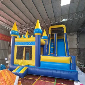 Hot Sale High Quality Commercial Grade Jumping Bouncer Castle Combo Inflatable Bounce House With Slide For Party Rental