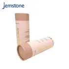 Silk Tube Biodegradable Packaging Round Boxes Custom Logo Empty Silk Gloves Paper Tube Packaging Box For Gift