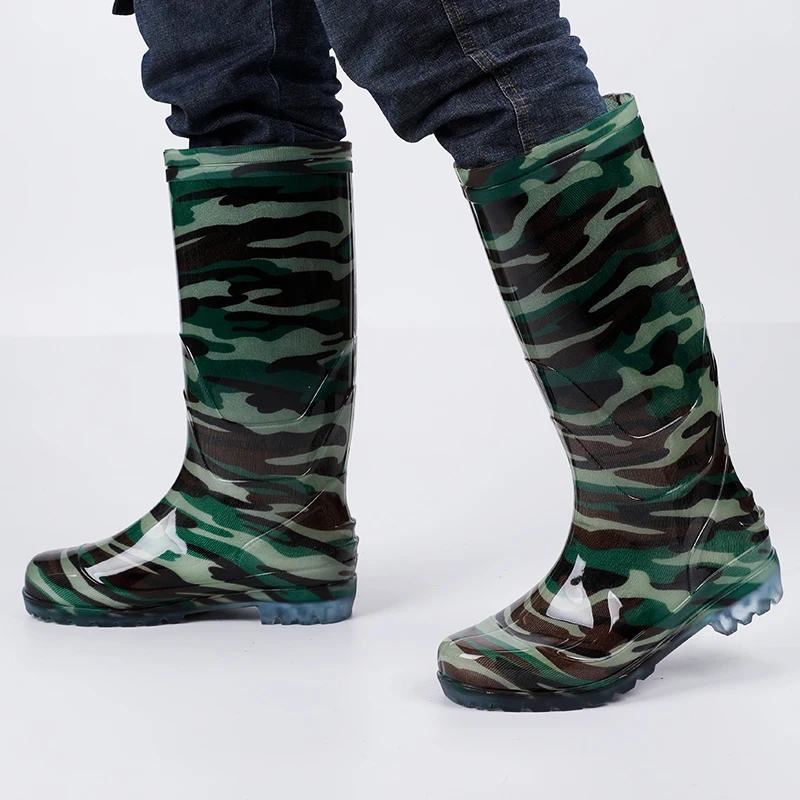 camouflage water boots