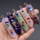 Quartz Chakra Reiki Healing Wand Meditation Body Energy Hexagonal Points Array Figurines Crystals Quartz