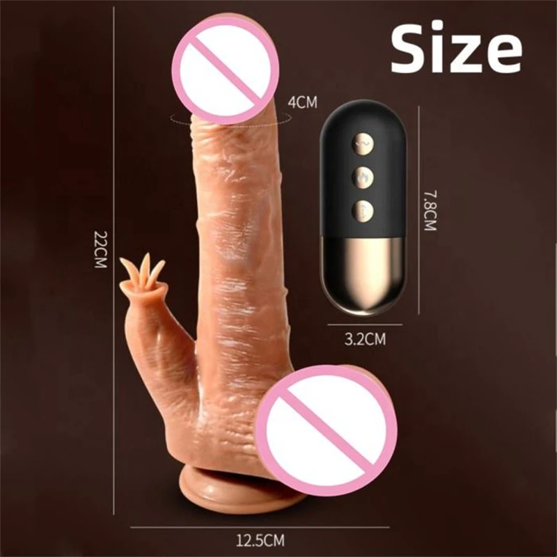 Gelance Control Remote Dildo Swing Realistic Dildo Vibrating For Women