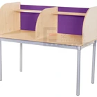 Simple Design Library Furniture Computer Desk Study Carrels