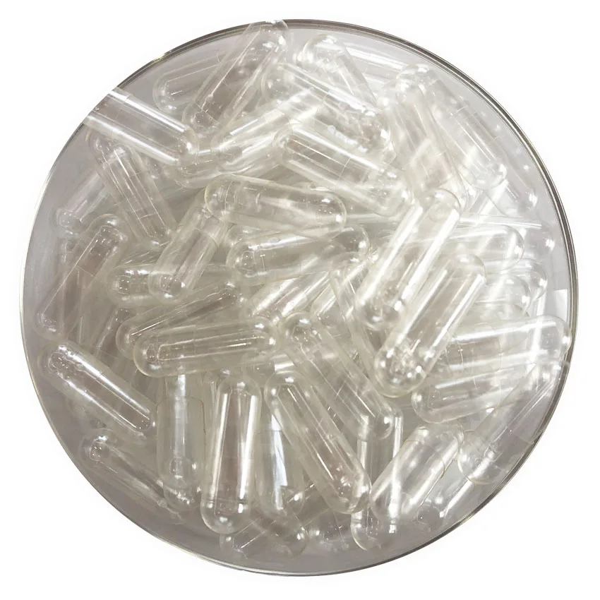 Taille 000,00,0, 0E, 1,2,3,4,5 empty hard gelatin capsule