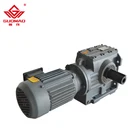 Reducer Worm Reducer GS Series 90 Degree Shaft Worm Gearbox Reducer With Electric Motor