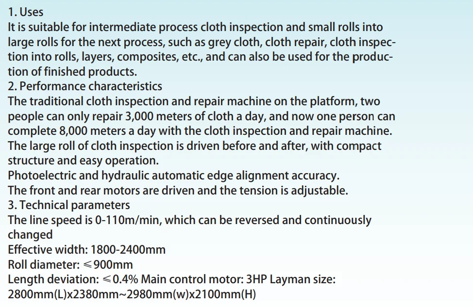 Original Factory Inspect Clothing Machine supplier