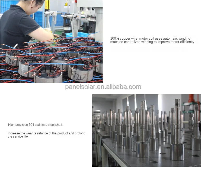 2023 New design 48V DC Brushless Photovoltaic Submersible Pump MPPT Controller Home Stainless Steel Solar Deep Water Pump