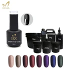 Hot Selling Free Sameple 8ML 15ML Peel Off Rubber Top Coat No Wipe Top Coat