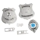 Badge Badges Custom High Quality 3d Uniform Staff Pilot Wings Military Badge Maker Security Emblem Metal Badges
