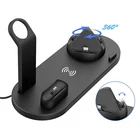 4 In 1 Charger Wireless Charger 4 In 1 Wireless Charging Docking Station Mobile Stand Portable Wireless Charger