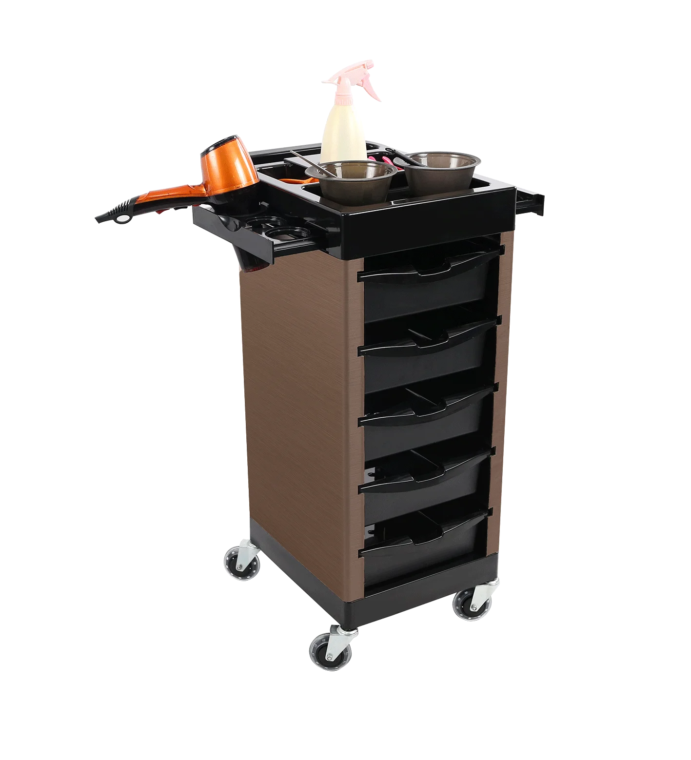 Factory wholesale trolley hair salon coffee salon storage trolley