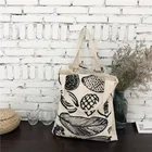 Market Promotional Recycle Market Eco Friendly Reusable Grocery Tote Shopping Bags With Logo