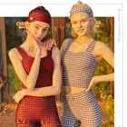 Outer Wear British Style Outer Wear Plaid Yoga Sets For Women 2 Piece Active Wear Set Gym Workout Clothing