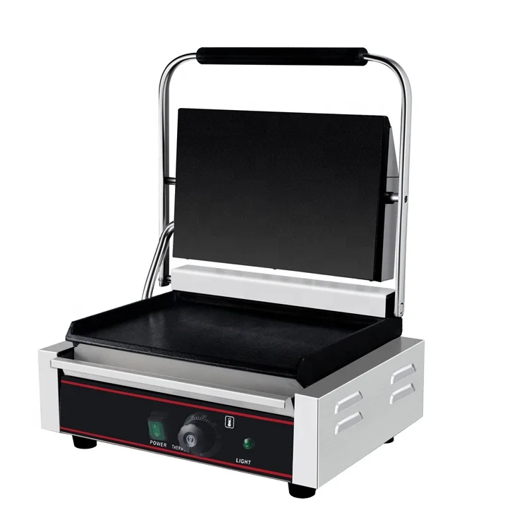 commercial panini press with removable plates
