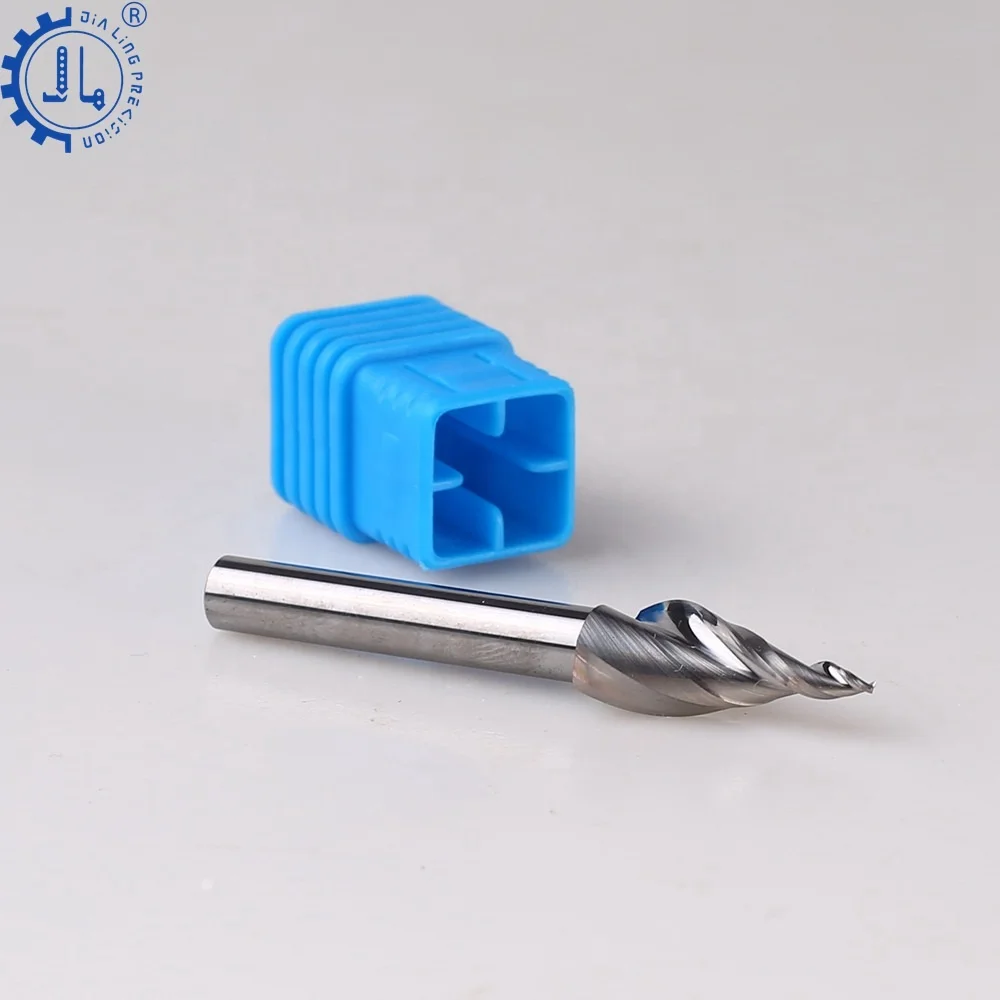 12mm SHK Two Flutes Spiral CNC Mini Channel Letters Cutter Tool Luminous Word Processing Engraving Tools with ODM & OEM Support 5