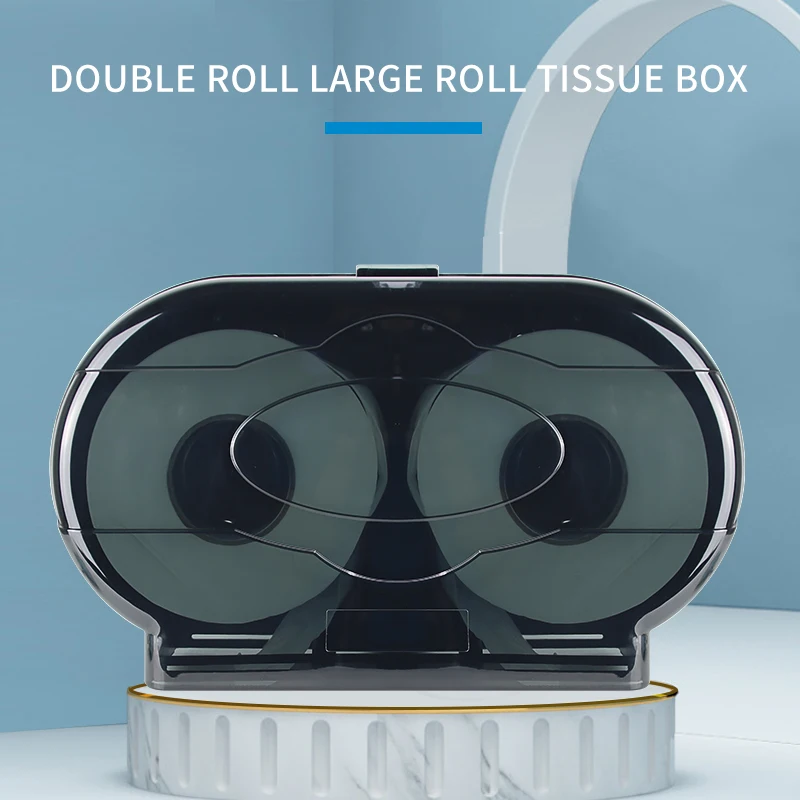 Custom OEM/ODM Black Tissue Box & Toilet Paper Tissue Box & Tissue Dispenser Wall Mounted