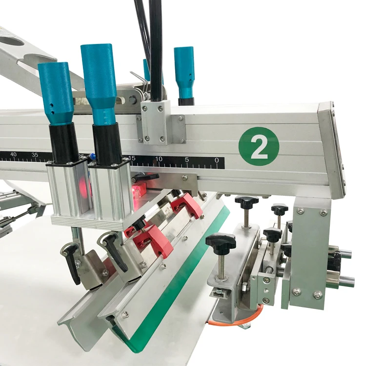 product 1 color automatic carousel silk screen printing machine for t shirts cloths textil garment-9