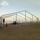 Military Tent Tents White Tent White PVC Military Tent Disaster Relief Tents For Outdoor