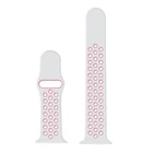Custom Printed Sport Soft 38mm 40mm 42mm 44mm Silicone Watch Strap Band For Apple