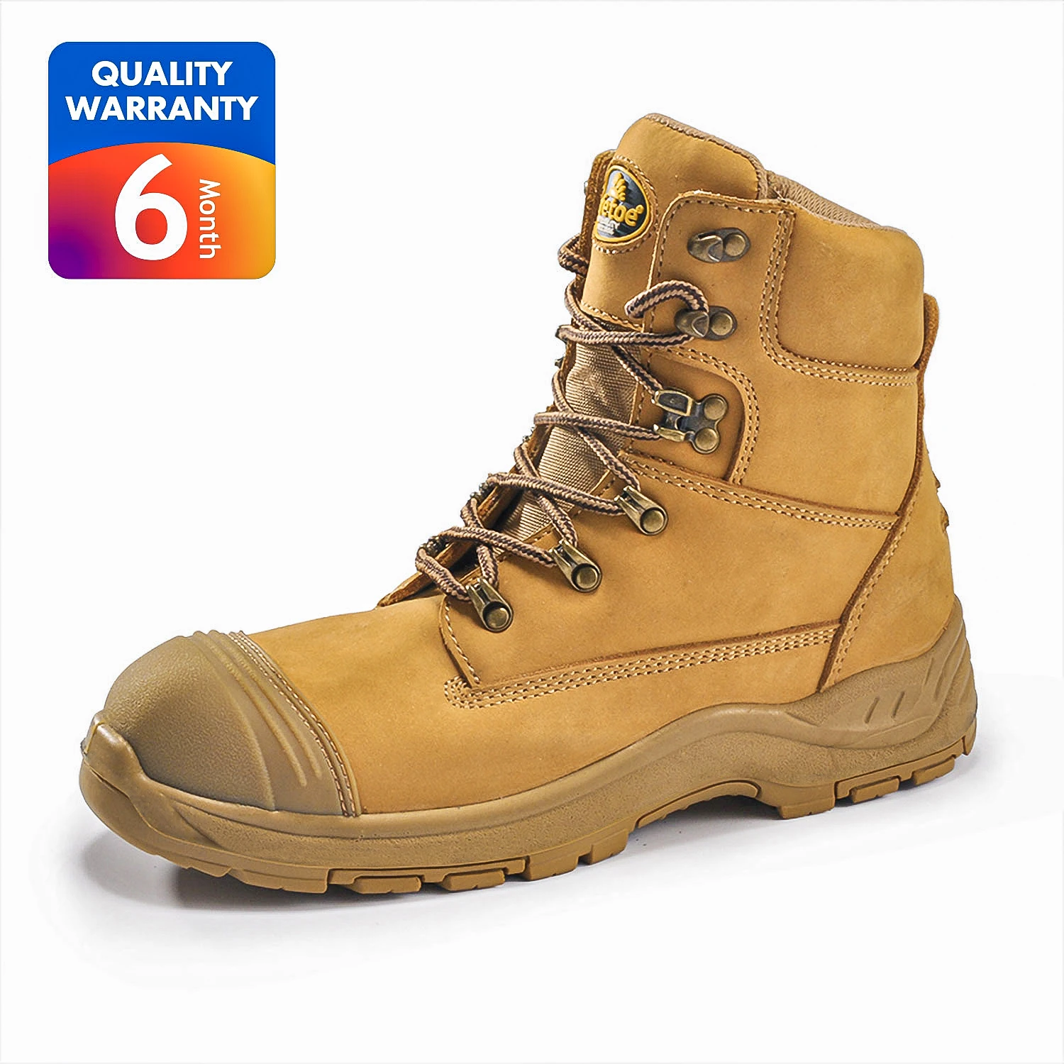 rubber sole work boots