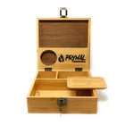 Gift Wholesale Factory Cheap Wooden Box Custom Logo Packaging Slide Gift Wooden Tea Box Wooden Nuts Box