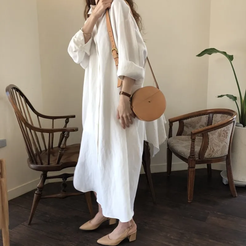 Hot Selling Women Clothing Long Linen 